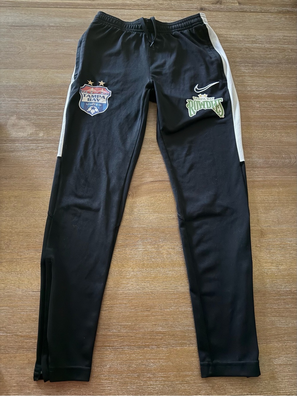 Nike Kids Youth Black Tampa Bay Rowdies Soccer Track Training Pants